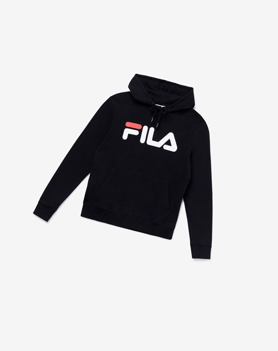 Fila Lucy Hoodie Nere Bianche | 2039RFATX