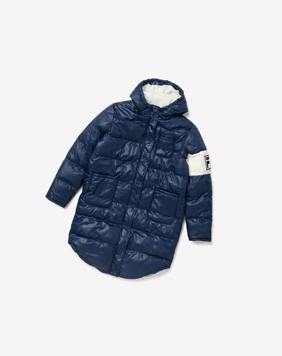 Fila Luisa Trapuntato Puffer Coat Rosse | 7964ZCUNO