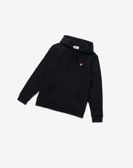 Fila Luka Hoodie Nere | 0125DSPTV