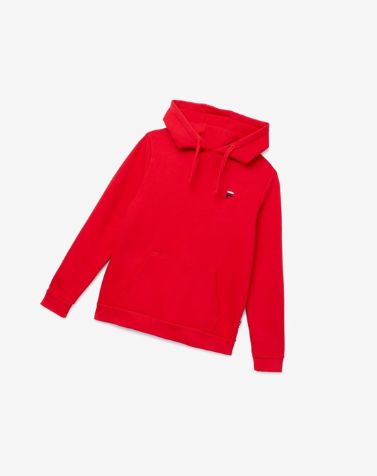 Fila Luka Hoodie Rosse | 2405WZLPJ