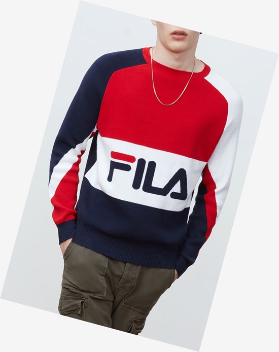 Fila Luke Maglia Peac/Cred/Wht | 7583SQIEO