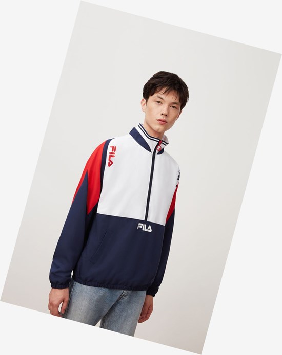 Fila Marty Windjacket Peac/Wht/Cred | 1760RZLGC