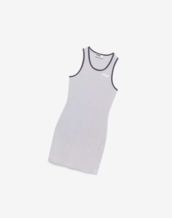 Fila Mattea Vestito Argento Bianche | 7428LYHOP