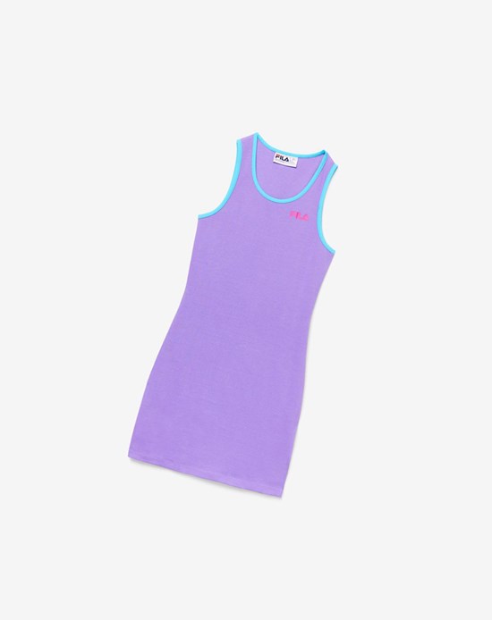 Fila Mattea Vestito Viola Rosa Blu | 2968BHZKV