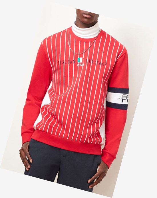 Fila Mikkel Crew Cred/Wht/Peac | 7950UQTSZ