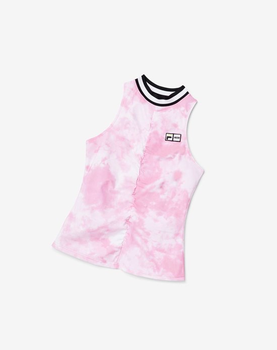 Fila Msgm X Fila Raceback Tank Rosa | 4091GXJUI