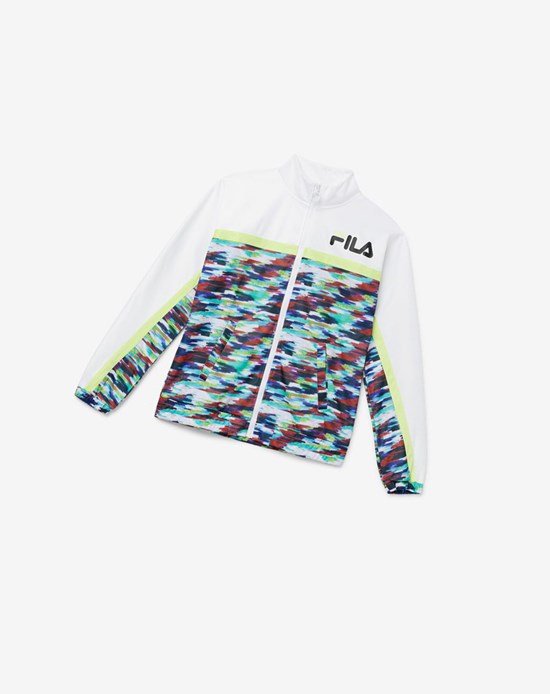 Fila Murphy Pista Jacket Bianche | 8109HPAIJ