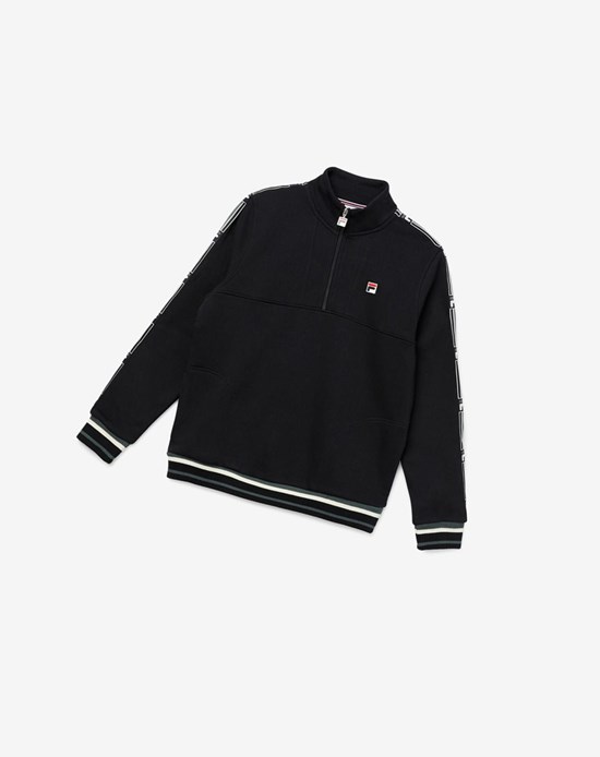 Fila Murray 1/2 Zip Nere | 3041LTFUR