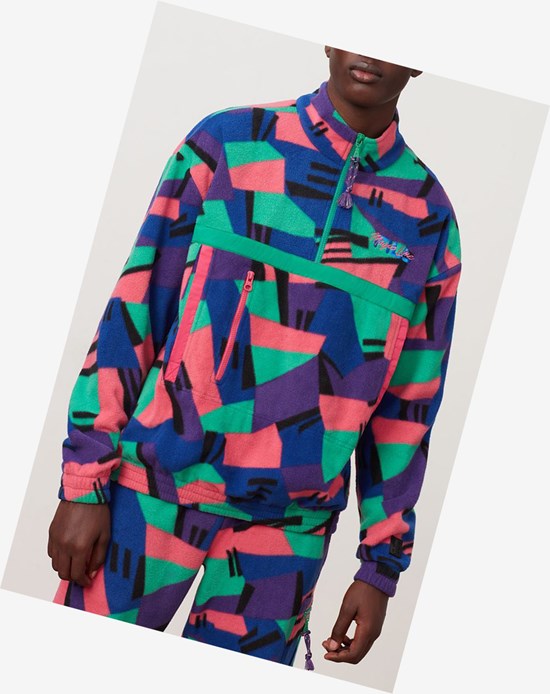 Fila Nepal Half Zip Fleece Colorate | 9581XSEUO