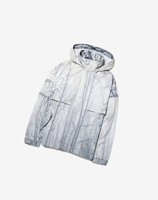Fila Olle Shell Jacket Bianche | 9780PTRYD