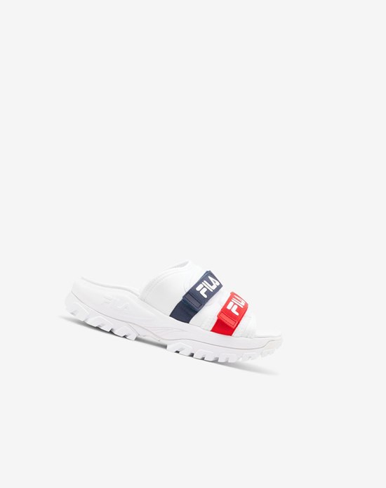 Fila Outdoor Ciabatte Ciabatte Sandals Bianche Blu Marino Rosse | 2158TBSHD