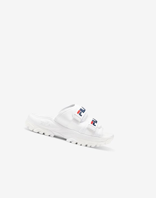 Fila Outdoor Ciabatte Ciabatte Sandals Bianche Blu Marino Rosse | 4985THKAL