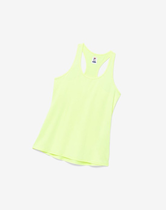 Fila Pickleball Racerback Tank Gialle | 3950HUZCR