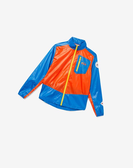 Fila Pinnacle Jacket Arancioni Blu Lemon | 3479KNYWX