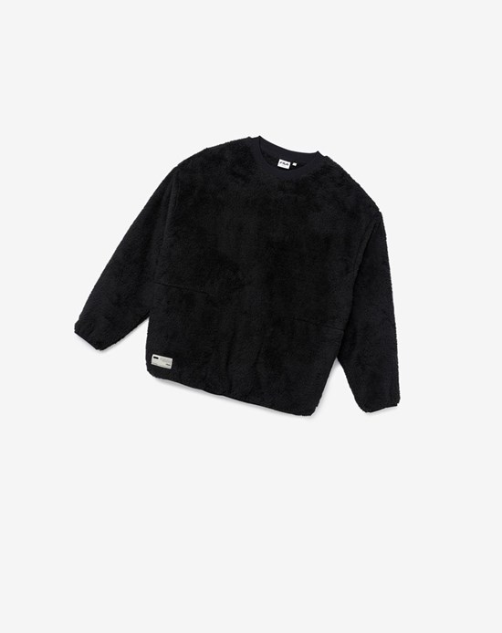 Fila Project 7 Boa Fleece Sweatshirt Nere | 3481LAGMI
