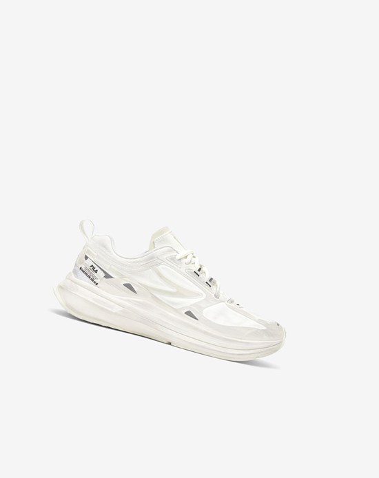 Fila Project 7 Curvelet Corsa Shoes Bianche Argento Nere | 8692CALMP