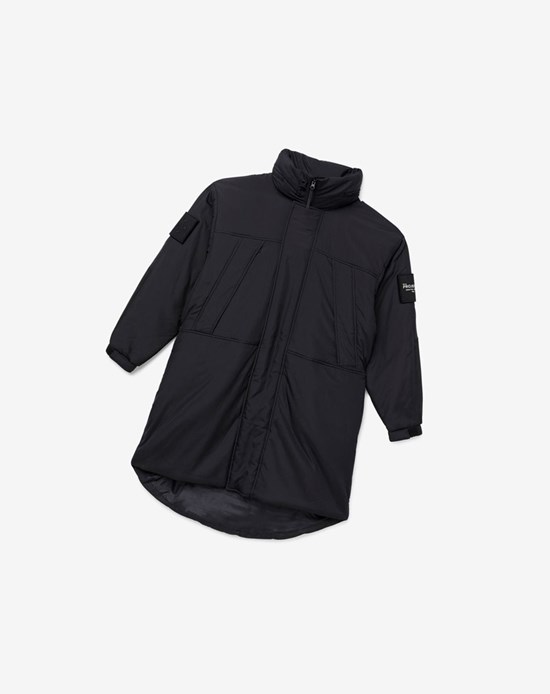 Fila Project 7 Long Imbottito Coat Nere | 6184QFHJV