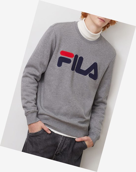 Fila Regola Sweatshirt Vhth/Navy/Cred | 0567TFBKE