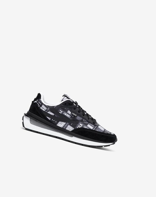 Fila Renno Patchwork Grosso Sneakers Nere Bianche | 0594IRHNP