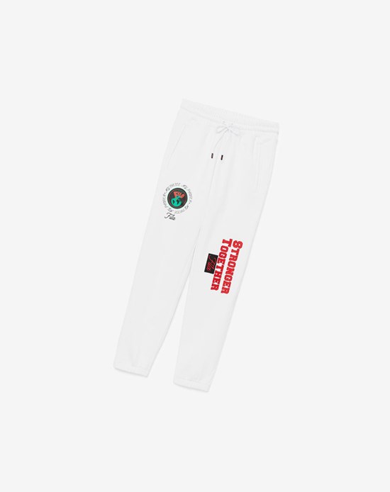 Fila Rhys Jogger Bianche | 5648QCHNI