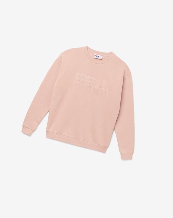 Fila Riksha Sweatshirt Rosa | 1274EXOJV