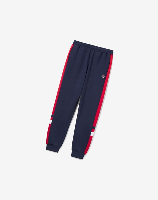 Fila Romolo Pant Rosse Bianche | 9724ANIMF