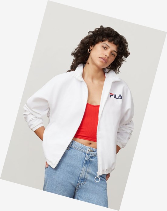 Fila Rupta Vento Jacket Bianche | 3496LRWHT