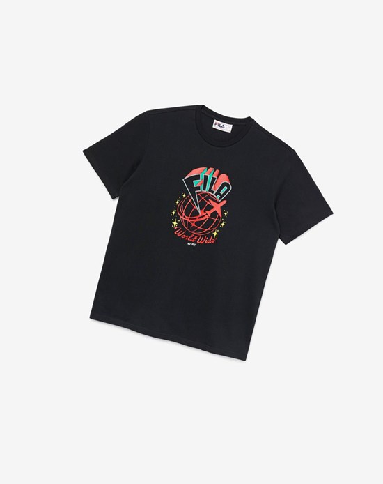 Fila Ryland Tee Nere | 0726OVRME