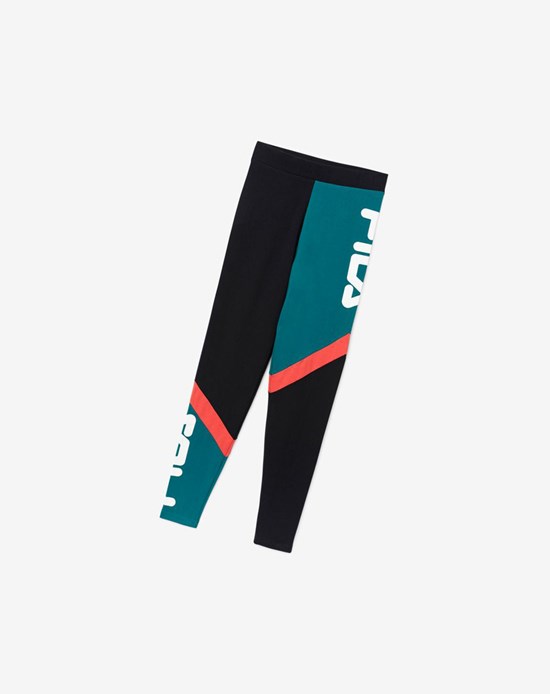 Fila Sia High Rise Legging Nere | 9356ZHIKN