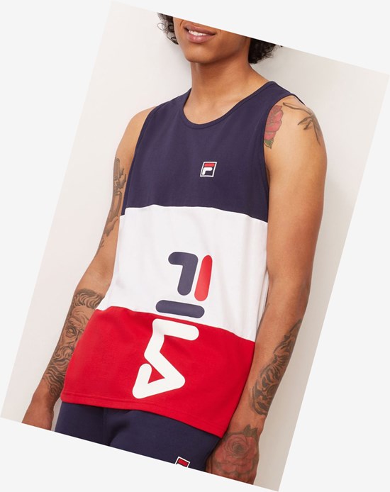 Fila Sora Tank Peac/Wht/Cred | 7463XWRQZ
