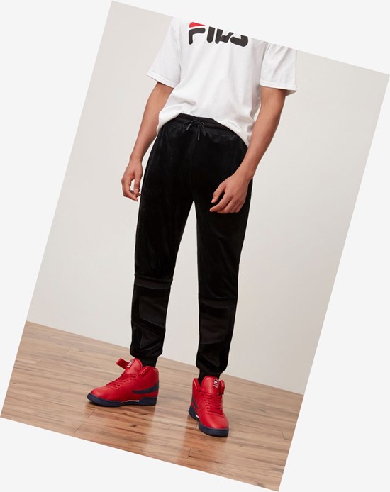 Fila Sparsh Velour Pant Nere | 8065OJBFD