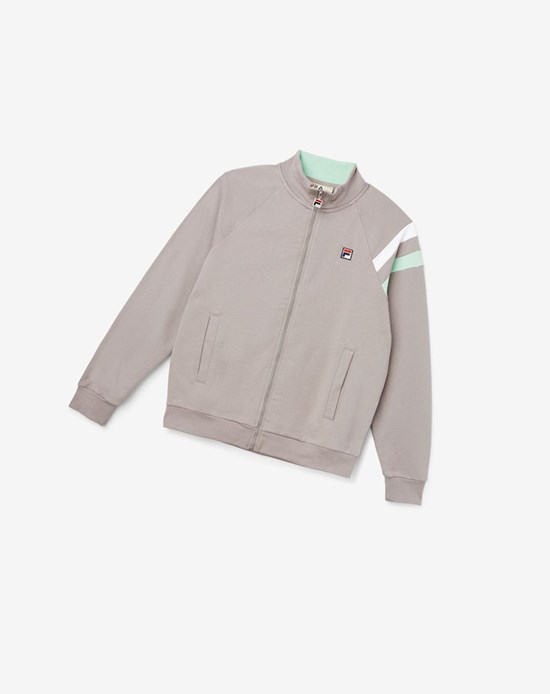 Fila Stance Pista Jacket Bianche | 6720EATVJ