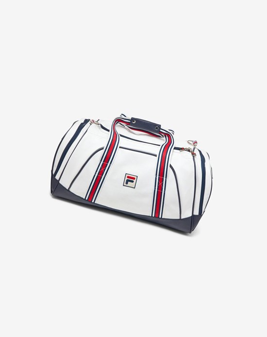 Fila Striker Duffle Bag Bianche Blu Marino Rosse | 7295XFKQW