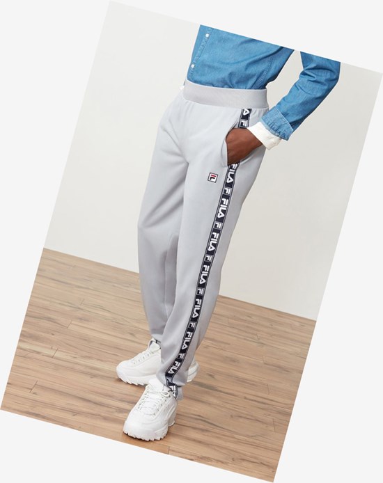 Fila Tag Tricot Pant Silvdollar | 9210OGPUI