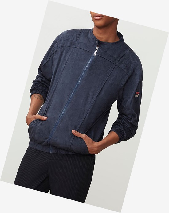 Fila Terrinda Jacket Peacoat | 6931ESHLC
