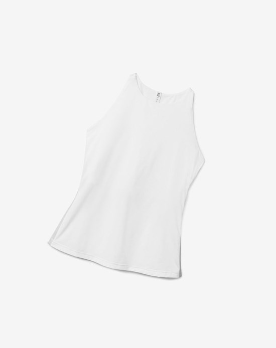 Fila Tie Breaker Racerback Tank Bianche | 4257EKXTH