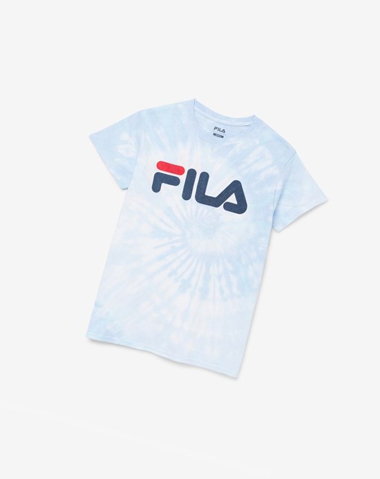 Fila Tie Dye Logo Tee 099 Tie Dye | 7902NQAJF