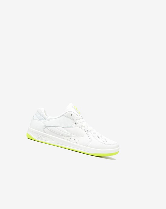 Fila Tn-83 Tennis Shoes Bianche Bianche Gialle | 7039RFTBL