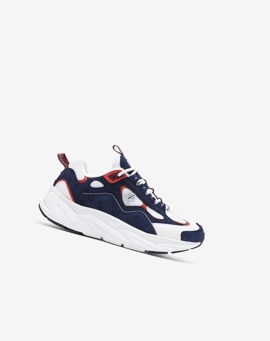 Fila Trigate X Brooks Brothers Grosso Sneakers Bianche Blu Marino Rosse | 6470FSUGP