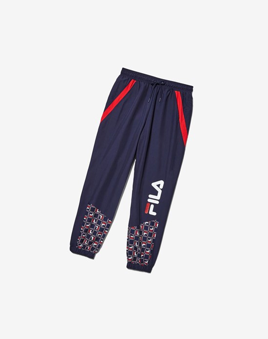 Fila Van Sant Pant Blu Marino Rosse Bianche | 1893CRJEQ