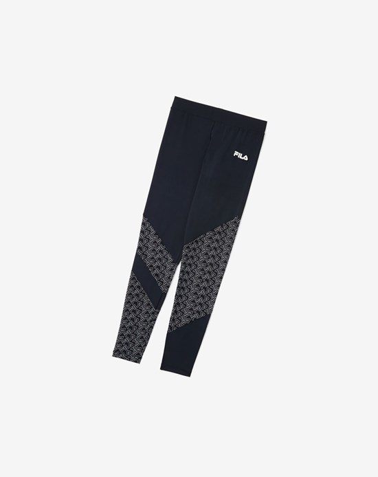 Fila Vilina Legging Nere Bianche | 3104KOJHQ