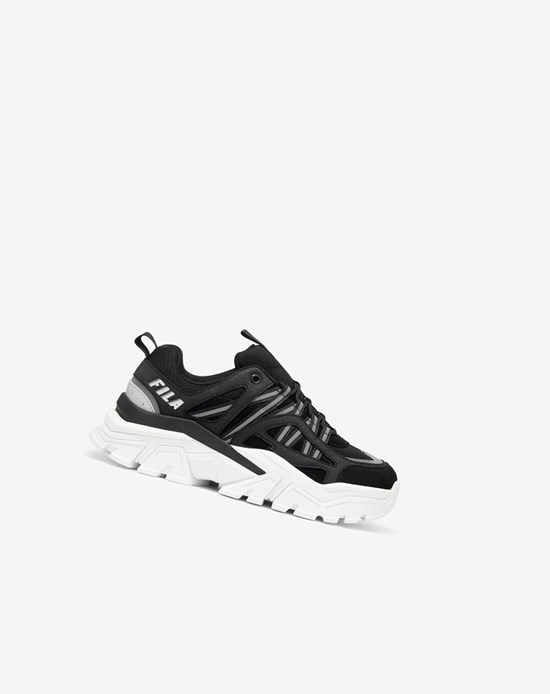 Fila Vitalize Grosso Sneakers Nere Bianche Argento | 3216TZKAJ